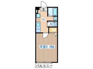 サンルイーズ北仙台の物件間取画像